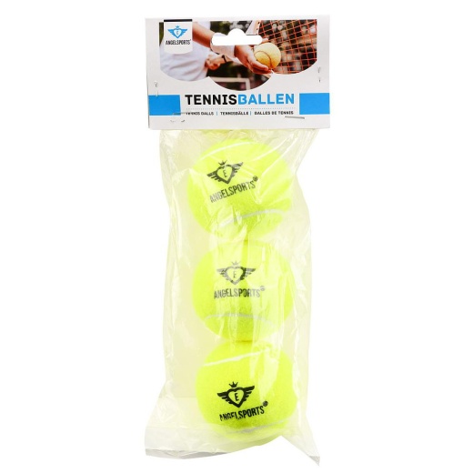 Angel Sports 3-pack tennisbollar i gruppen UTOMHUSSPEL hos Spelexperten (755002)
